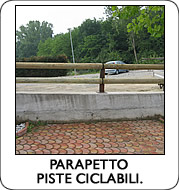 Parapetto Piste Ciclabili.